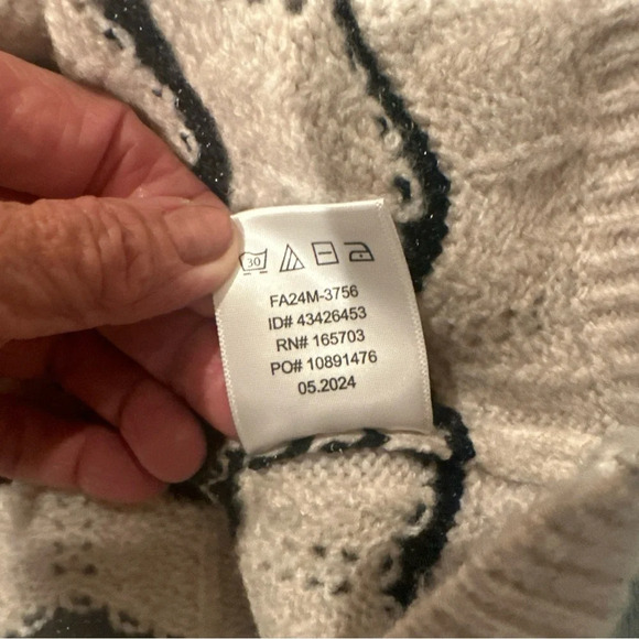 Women’s Broadway 38 XL vest cream color with lines - Picture 5 of 8